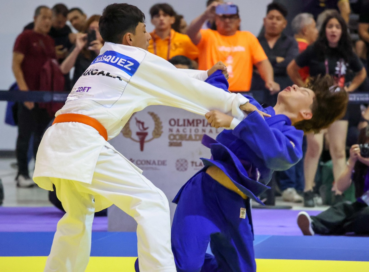 Llega el turno de los mejores exponentes del judo del país; toman el escenario de la Olimpiada Nacional Conade 2025